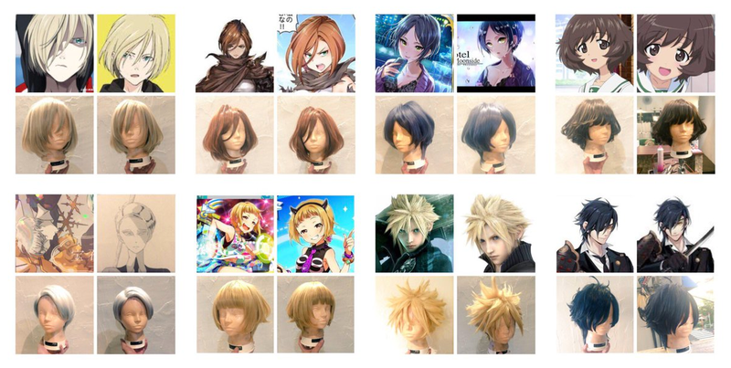 Illustration for article titled Bringing Video Game And Anime Hair To LifeĀ